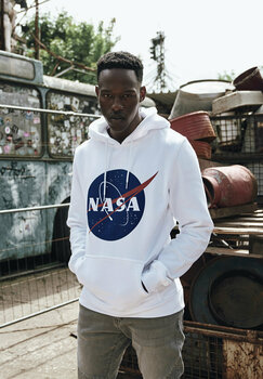 Hoodie NASA Logo White XS Hoodie - 6