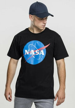 T-Shirt NASA T-Shirt Logo Herren Black M - 2