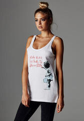 Tricou Banksy Tricou Girl Dream White XL - 5