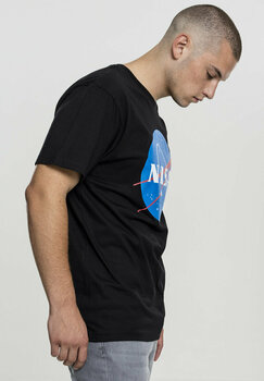 T-shirt NASA T-shirt Logo Homme Black M - 4