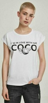 Skjorte Coco Skjorte Logo Hunkøn White S - 3