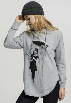 Hoodie Banksy Umbrella Grey XL Hoodie - 6