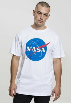 T-Shirt NASA T-Shirt Logo Herren White XS - 3