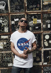 T-Shirt NASA T-Shirt Logo White XS - 6