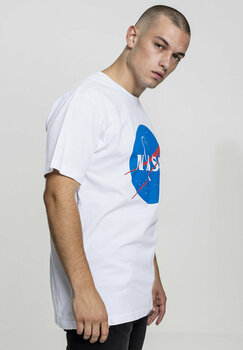 T-shirt NASA Logo White S T-shirt - 4