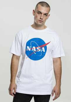Camiseta de manga corta NASA Camiseta de manga corta Logo Hombre Blanco L - 3