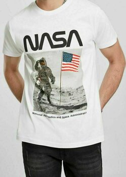 Tričko NASA Moon White S Tričko - 3