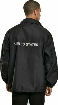 Jacket NASA Jacket Worm Logo Nylon Windbreaker Black M - 2