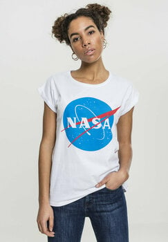 Koszulka NASA Koszulka Insignia Damski White L - 4