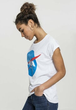 Риза NASA Риза Insignia Жените White L - 5