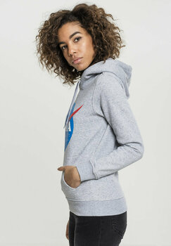 Hoodie NASA Insignia Heather Grey L Hoodie - 5