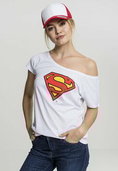 T-shirt Superman Logo White XL T-shirt - 5
