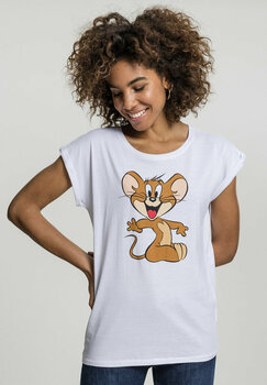 Shirt Tom & Jerry Shirt Mouse Dames White S - 2