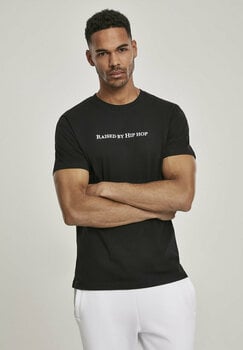 T-shirt Mister Tee T-shirt Raised by Hip Hop Homme Black XS - 2