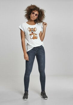 Shirt Tom & Jerry Shirt Mouse Dames White S - 6