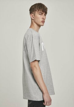 T-shirt NASA Heavy Oversized Heather Grey XS T-shirt - 4