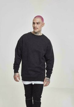 Tričko Mister Tee Embossed Compton Crewneck Black L - 4