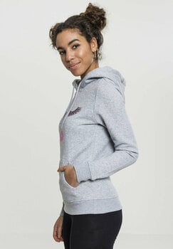 Hoodie Eyelashes Hoody Heather Grey S - 3