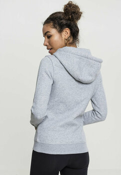 Hoodie Eyelashes Logo Heather Grey L Hoodie - 5