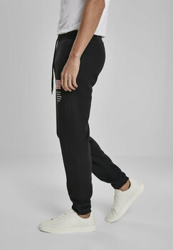 Pantalon / pantalon scurti muzică NASA Sweatpants Black L - 4