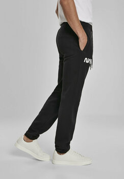 Pantalon / pantalon scurti muzică NASA Sweatpants Black L - 5