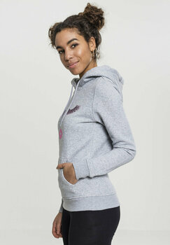 Hoodie Eyelashes Logo Heather Grey XL Hoodie - 3