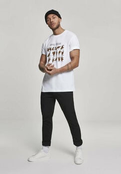 T-shirt Mister Tee T-shirt Gang Signs Homme White M - 5