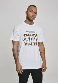 Tricou Mister Tee Tricou Gang Signs White XL - 2