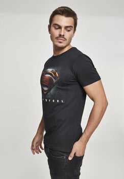 T-shirt Superman Man of Steel Black XS T-shirt - 3