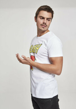 T-shirt The Flash Comic White XL T-shirt - 3