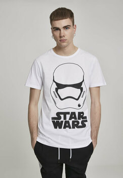 T-shirt Star Wars T-shirt Helmet Blanc XL - 2