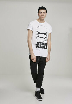 T-Shirt Star Wars T-Shirt Helmet White XL - 6