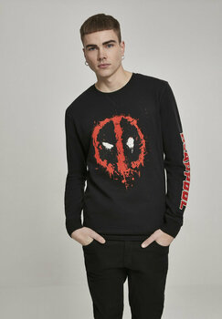 T-Shirt Deadpool T-Shirt Splatter Herren Black M - 2