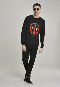 T-Shirt Deadpool T-Shirt Splatter Black M - 5