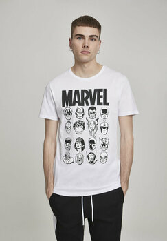 T-Shirt Marvel Crew White M T-Shirt - 2