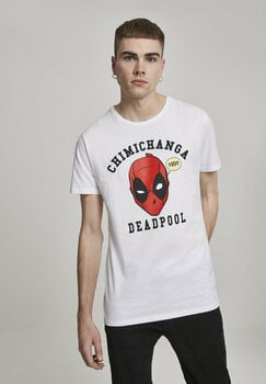 T-shirt Deadpool T-shirt Chimichanga Homme White XS - 2