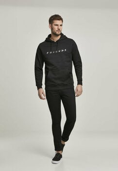 Mikina Friends Logo EMB Black M Mikina - 5