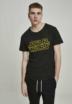 Shirt Star Wars Shirt Logo Heren Black S - 2