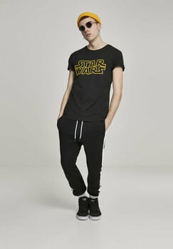 T-shirt Star Wars Logo Black L T-shirt - 6