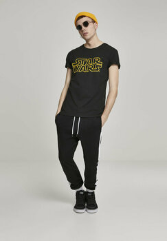 T-Shirt Star Wars T-Shirt Logo Schwarz XL - 6