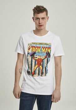 Tričko Iron Man Cover White XL Tričko - 2