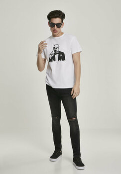 T-shirt Godfather T-shirt Painted Portrait Masculino White XS - 7