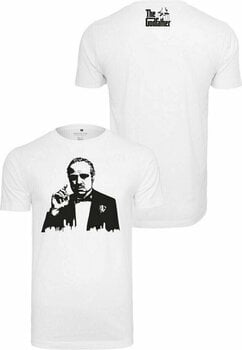 T-shirt Godfather Painted Portrait White S T-shirt - 2