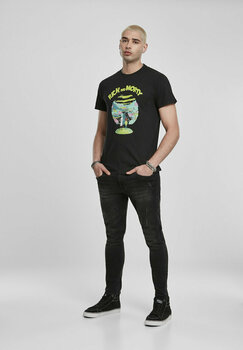 Shirt Rick And Morty Logo Black XL Shirt - 6