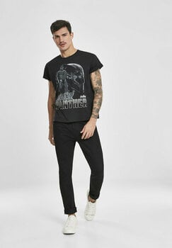 T-shirt Black Panther Logo Black S T-shirt - 6