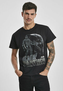 Tricou Black Panther Tricou Logo Black L - 2