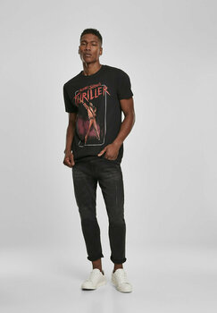 T-shirt Michael Jackson Thriller Video Black S T-shirt - 5