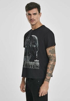 Camiseta de manga corta Black Panther Logo Black XL Camiseta de manga corta - 3