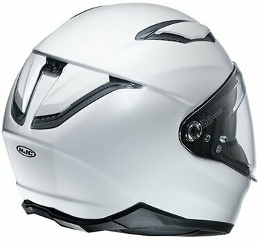 Hjelm HJC F70 Solid Metal Pearl White S Hjelm - 5