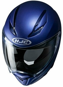 Helm HJC F70 Semi Flat Metallic Blue S Helm - 2